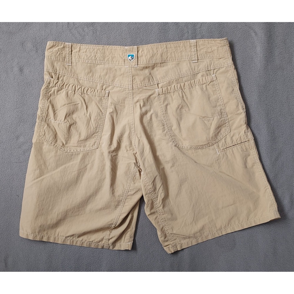 Kuhl Utility Shorts Men's 38 X 10" Khaki Brown‎ Pockets Hiking Outdoor - Picture 5 of 13